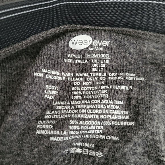 Wearever Men's Maximum Absorbency Incontinence Underwear Open Fly Washable Brief - Picture 5 of 6